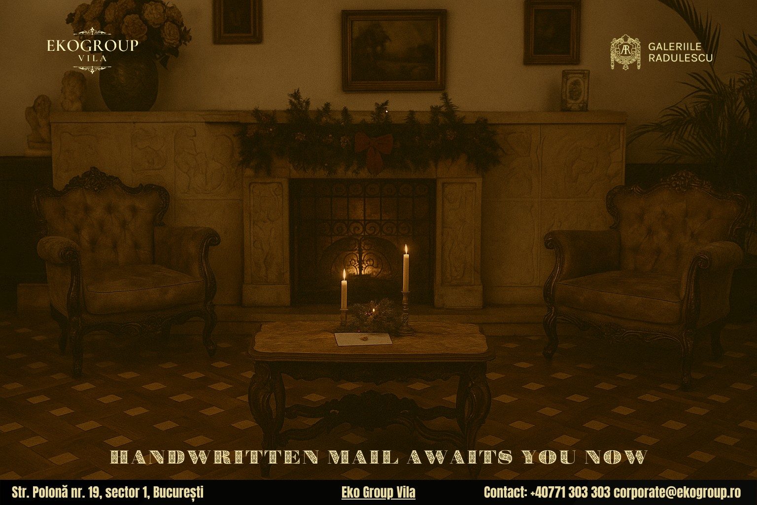 Scrisoare de Crăciun în epoca interbelică: Crăciunul anilor ’30 la Eko Group Vila 4 Scrisoare de Crăciun în epoca interbelică: Crăciunul anilor ’30 la Eko Group Vila