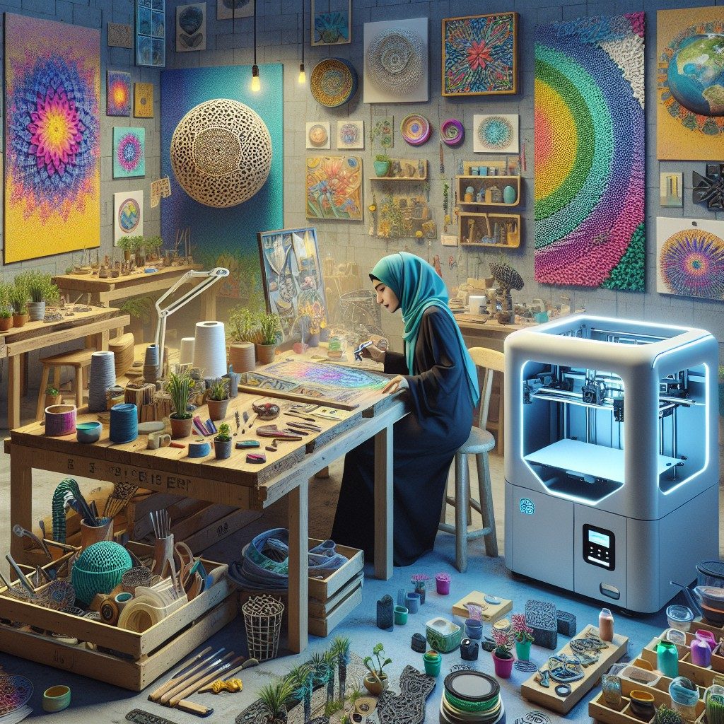 Idei de afaceri mici care îmbină arta, tehnologia și sustenabilitatea